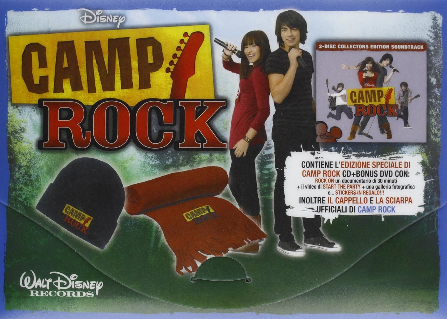 Camp Rock Fan Paper CD + Bonus DVD - Dual Format Fun!