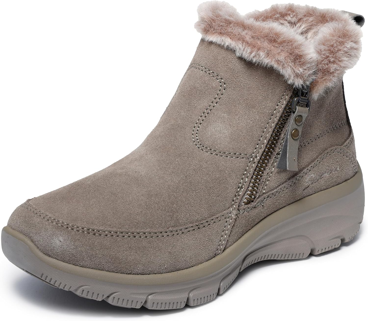 Skechers Women's Easy Going Cool Zip Boots for All-Day Comfort