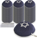 Zion Judaica Hand-Knit Kippahs Bulk Packs - Comfortable, Durable