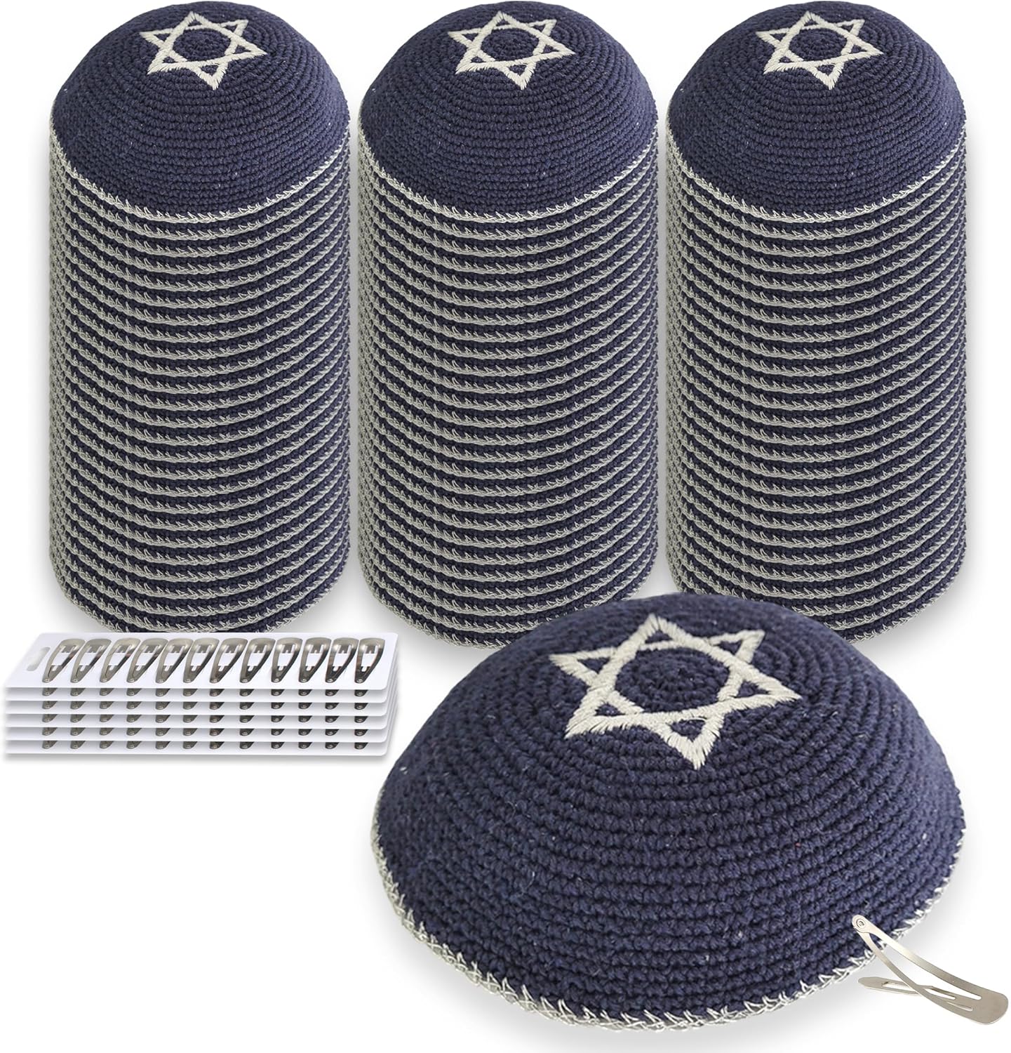 Quality Knit Kippahs Bulk Packs for All Occasions and Sizes
