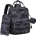 Large 4-in-1 Diaper Bag Backpack - Unisex Waterproof Travel Pack