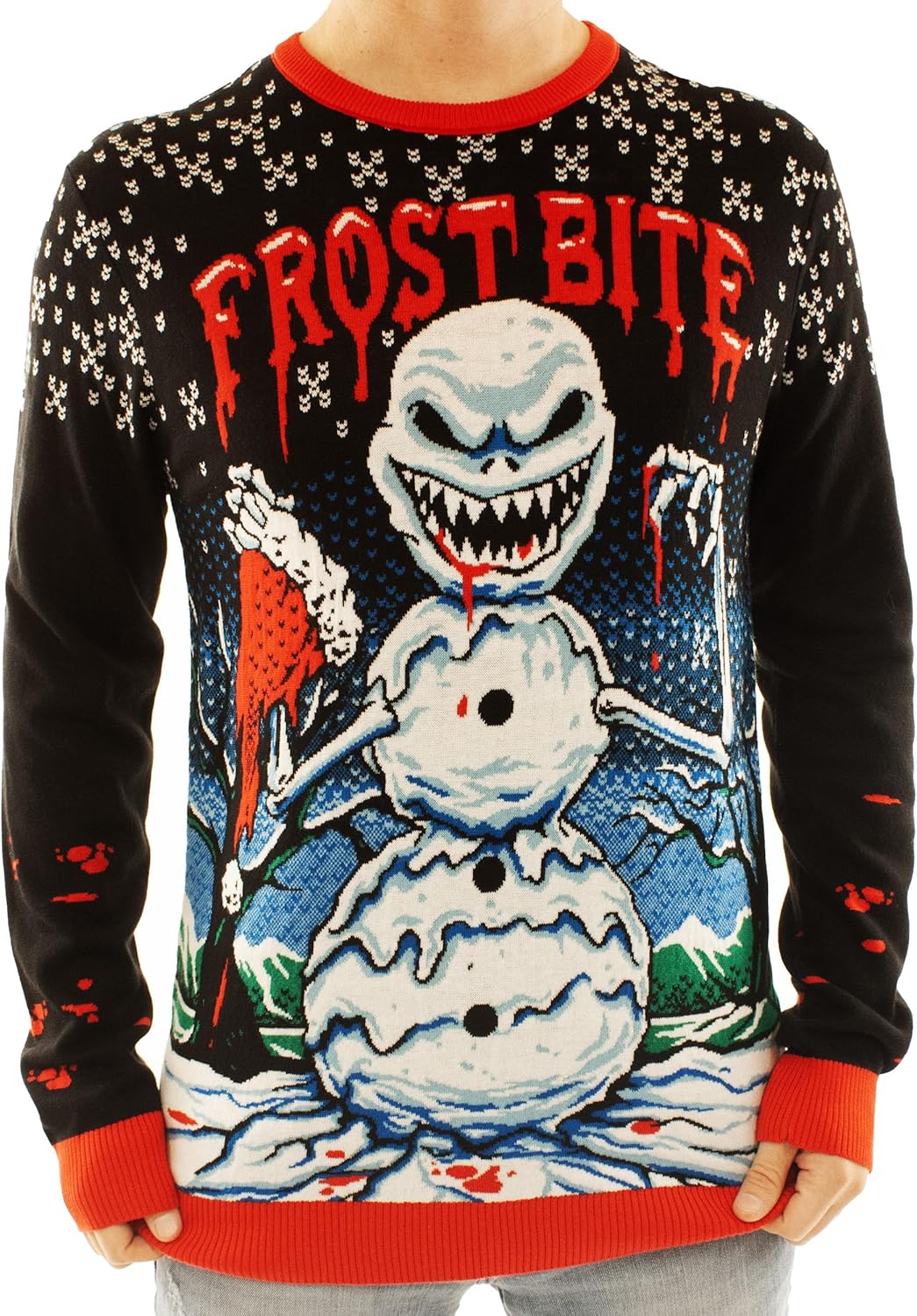 Ugly Christmas Sweater for Men and Women - Funny Santa Design