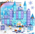 Frozen Magnetic Tiles 102PCS 2-in-1 Building Set - STEM Castle