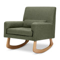 Nursery Works Sleepytime Rocker in Olive Boucle - Modern Nursery