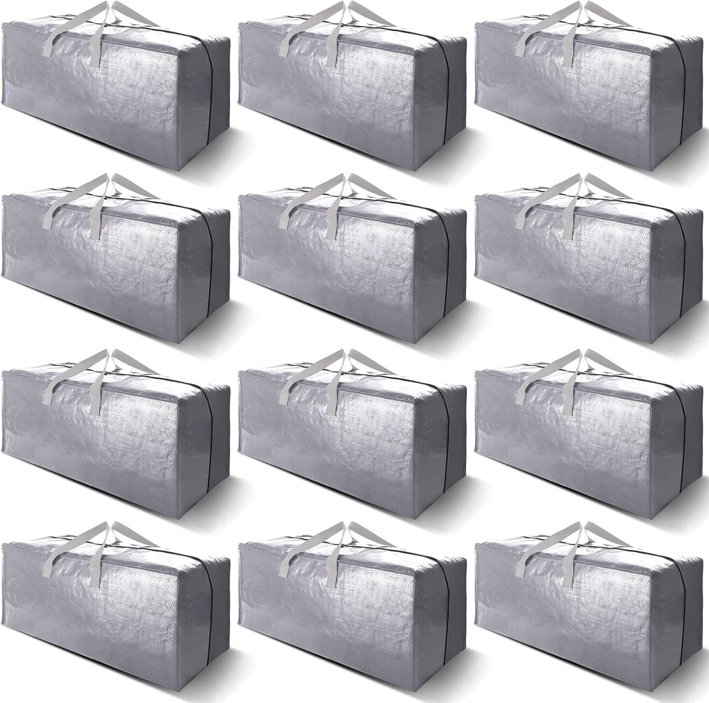 12 Pack Heavy Duty Extra Large Moving Bags for Storage Needs