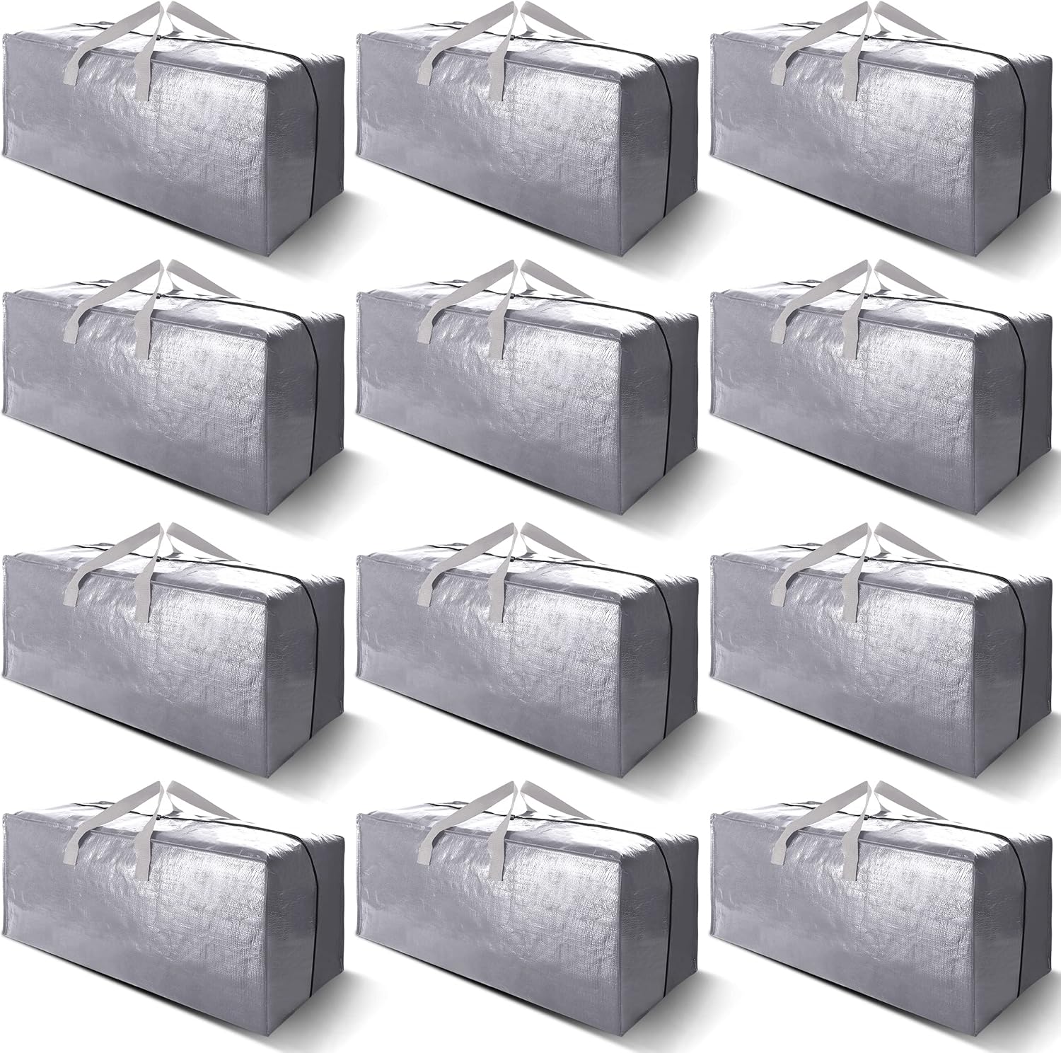 12 Pack Heavy Duty Extra Large Moving Bags for Storage Needs
