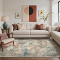 Area Rugs 9x12 for Living Room Bedroom - Modern Low Pile Washable