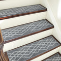 Soft Stair Treads Non-Slip Carpet Mat 28in x 9in - Secure Indoor Stair