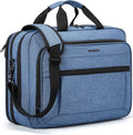BAGSMART 17.3 Inch Laptop Bag - Expandable Briefcase for Business