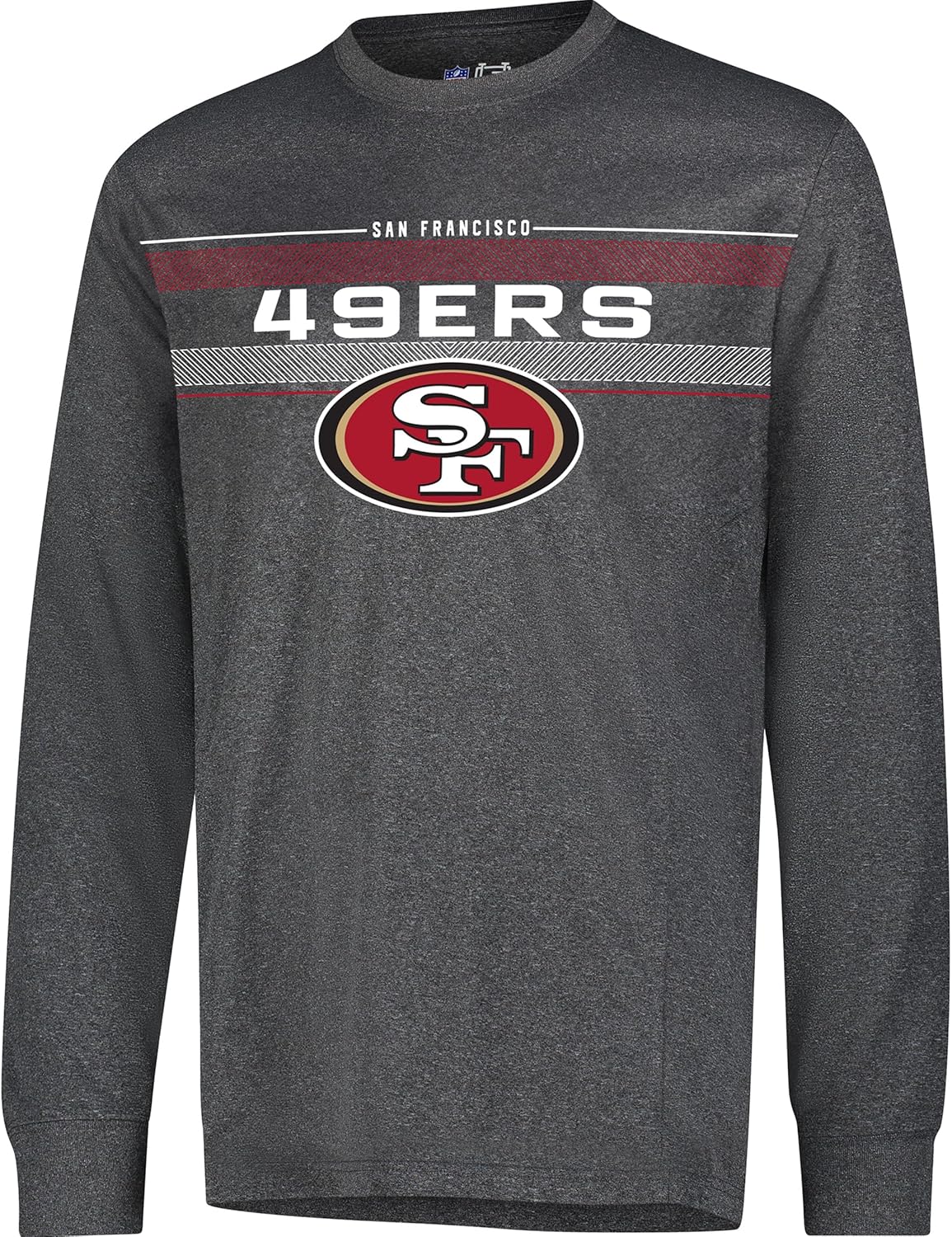 Ultra Game Men's NFL Official Super Soft Long Sleeve T-Shirt