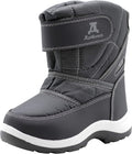 Apakowa Kids Cold Weather Water Resistant Winter Snow Boots - Warm top