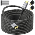 4K DisplayPort to HDMI Cable - 25FT High Speed Active