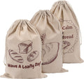 Pack of 3 Linen Sourdough Bags - Keep Your Breads Fresh!