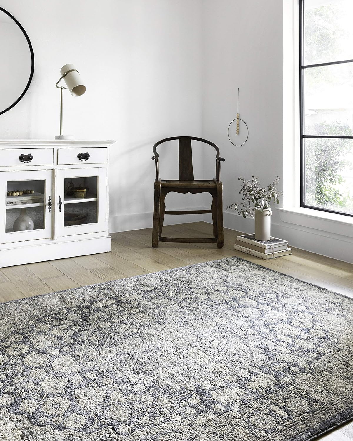 Loloi Teagan Collection Denim/Mist Runner Rug for Any Space