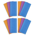 Exfoliating Washcloth 12 Pack Back Scrubber - Large Quick Dry Body
