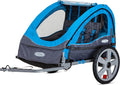 Instep Sync and Take 2 Bike Trailer for Kids - Tow Behind Double