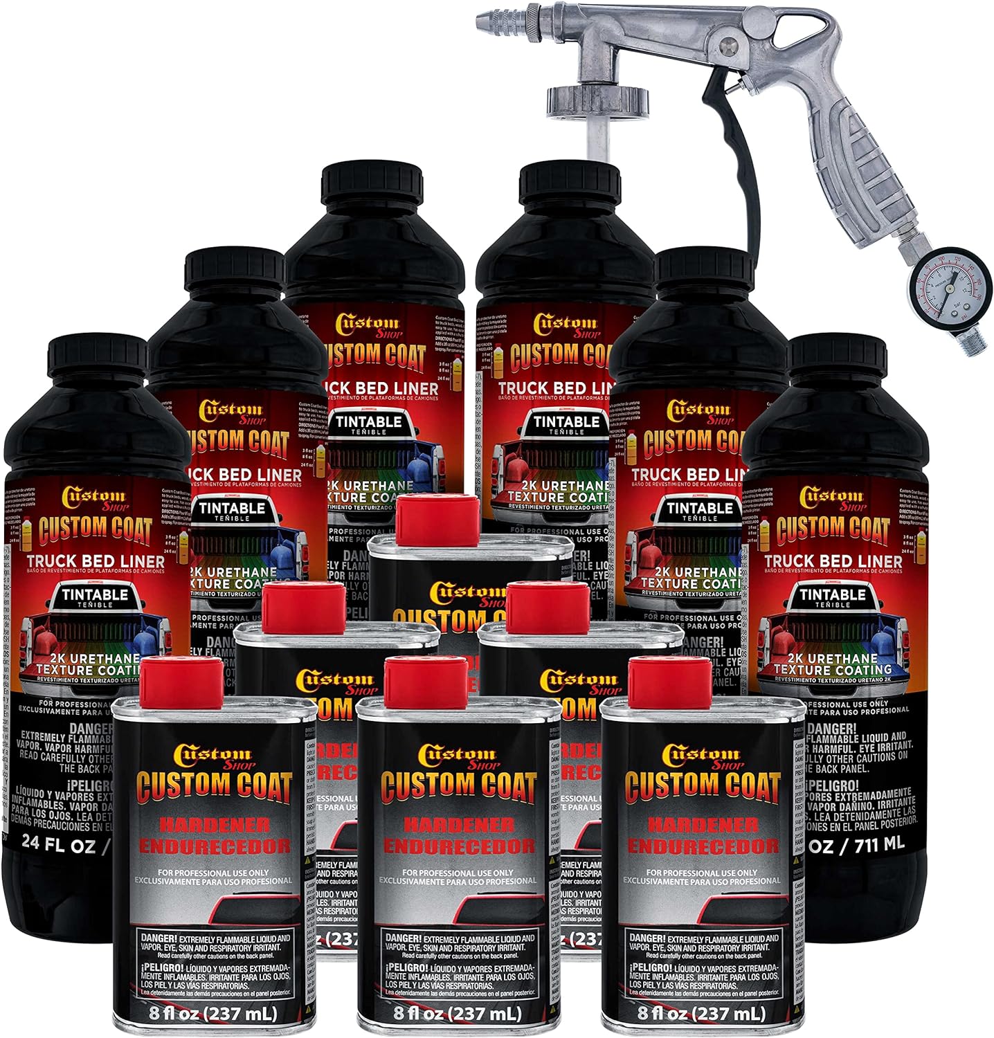 Custom Coat Tintable Base 1.5 Gallon Truck Bed Liner Kit