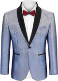 Men's Tuxedo Jacket Slim Fit Shawl Lapel Blazer - Sharp Event Style