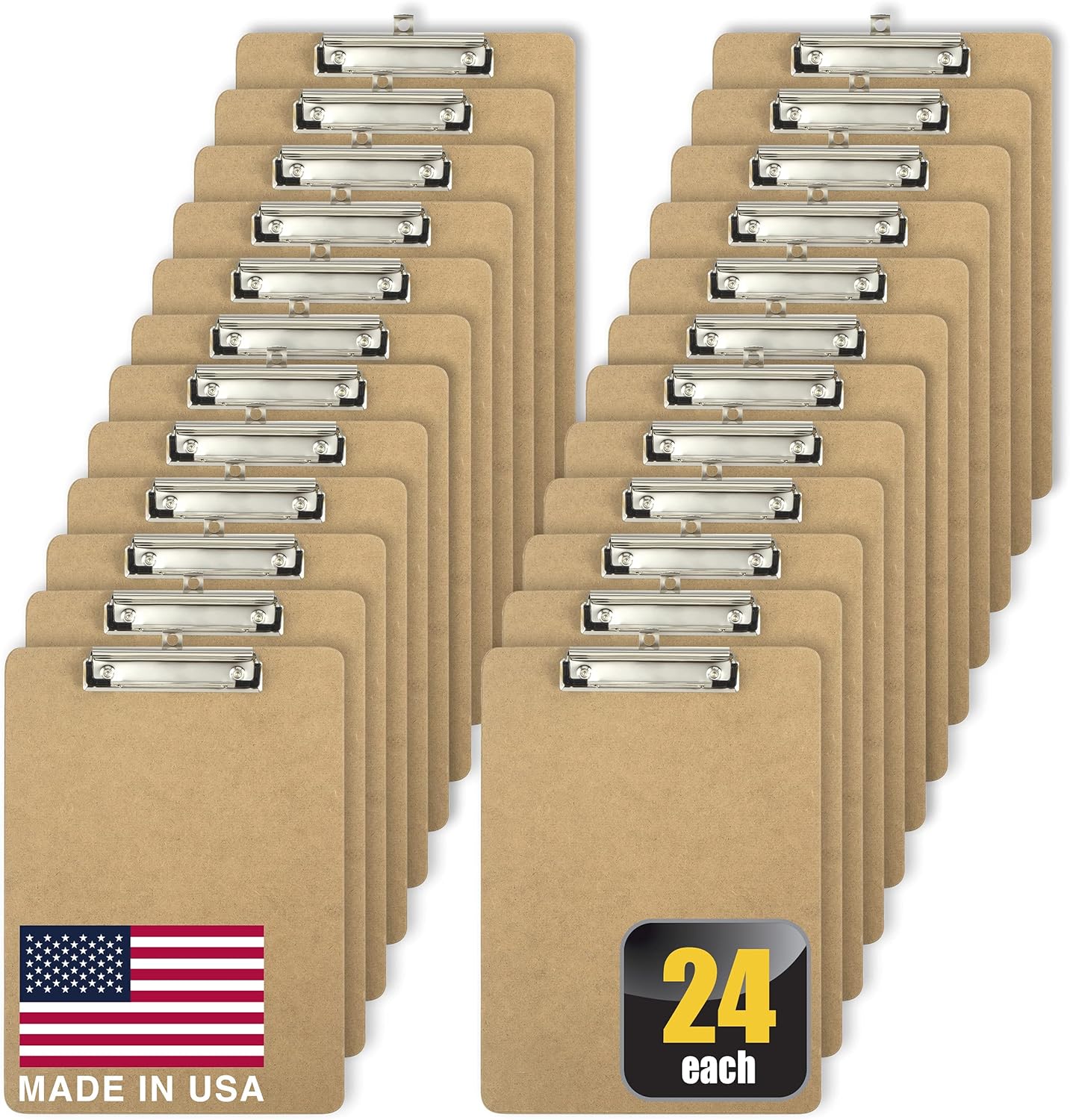 Officemate Recycled Wood Clipboards for Efficient Organization