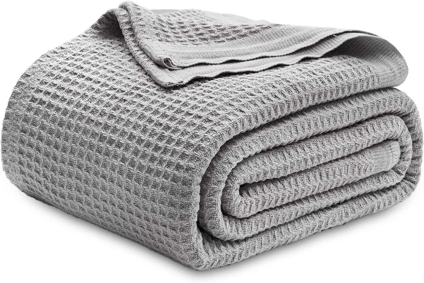 Gentlesoft 100% Cotton Blanket Queen Size for Cozy Comfort