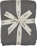 Knitted Organic Cotton Baby Blanket Swaddle - Soft Receiving Blanket