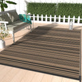 Outdoor Rug for Patio 5x8 Waterproof Reversible Mat - Lightweight