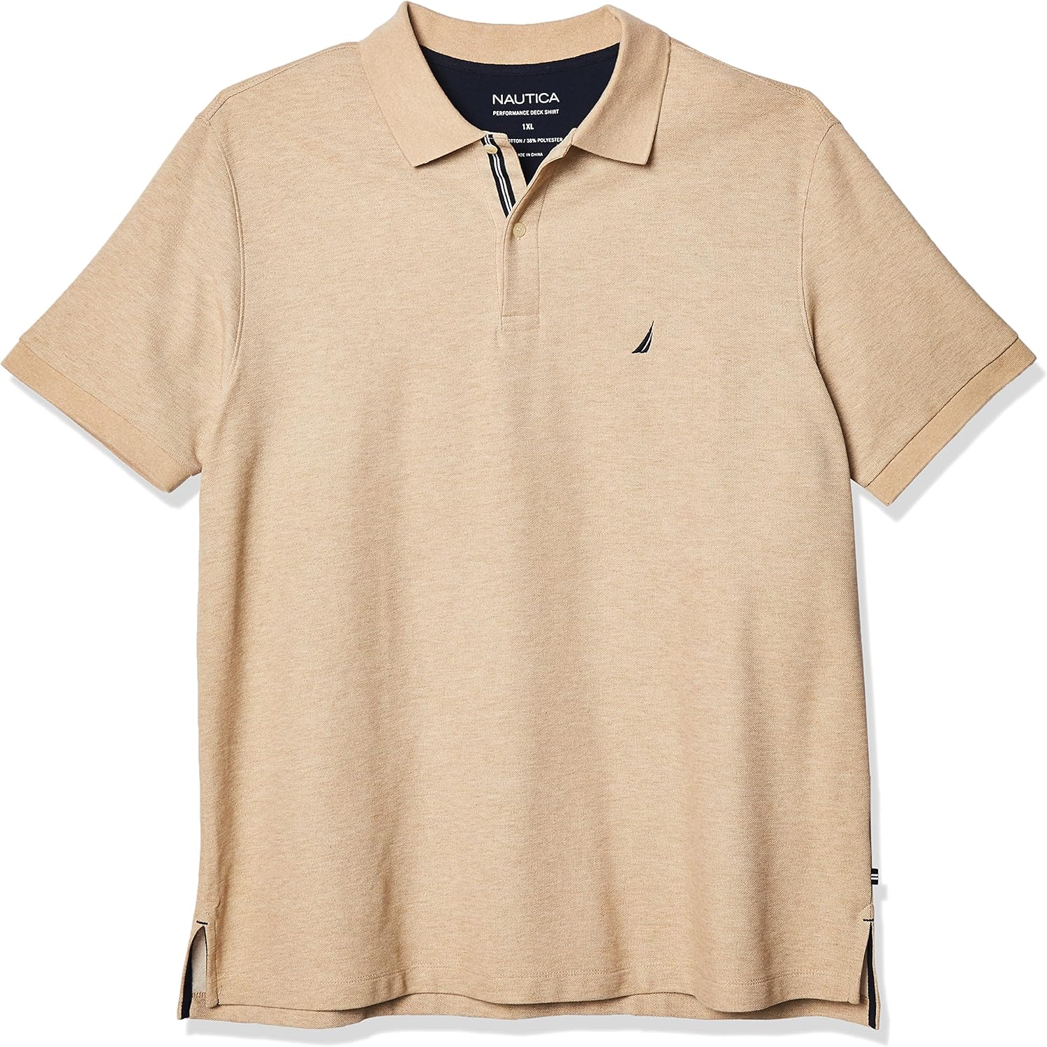 Nautica Men's Big and Tall Classic Fit Short Sleeve Polo Shirt
