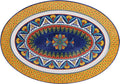 Bico Havana Ceramic 16 in Oval Platter - Durable, Dishwasher Safe