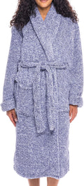 Warm Plush Women's Fleece Robe - Soft and Comfortable Bathwear