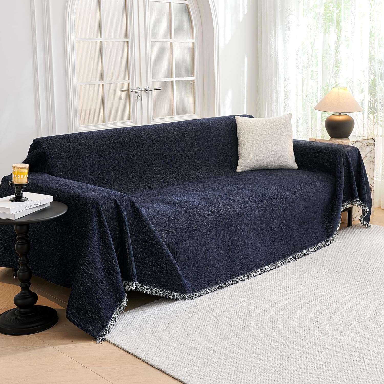 MYSKY HOME Sofa Covers for Reclining Couches and Loveseats