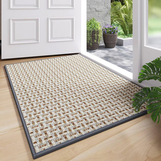 Durable Non-Slip Door Mat 31x47 for Entryway and Front Door