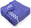 Fecido Classic Dark Kitchen Dish Towels with Hanging Loop - Heavy Duty