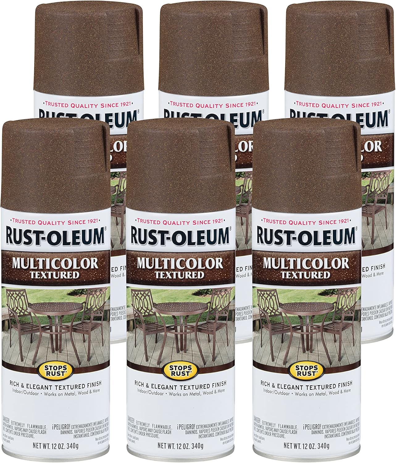Rust-Oleum Multi-Color Textured Spray Paint for All Surfaces