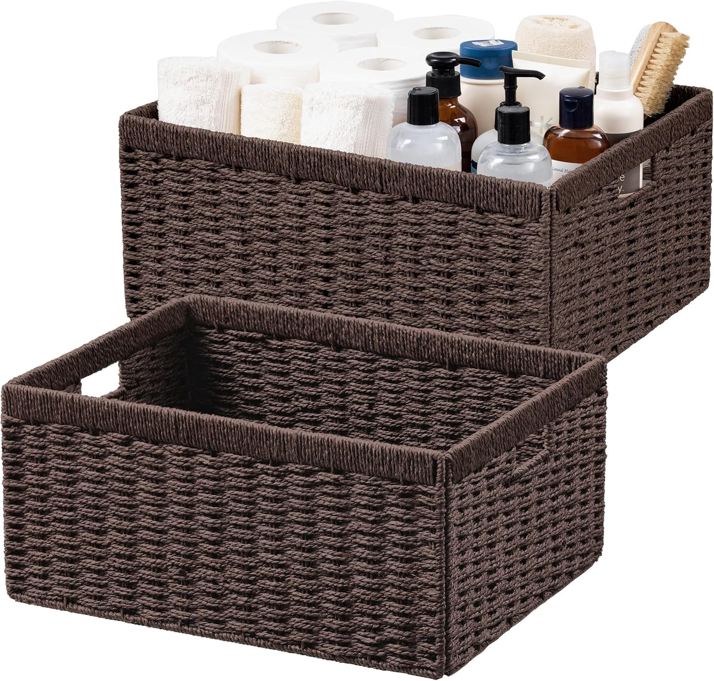 UBBCARE Wicker Storage Baskets for Organizing Your Space