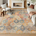 Lahome Moroccan Washable Area Rug 9x12 - Soft, Machine Washable