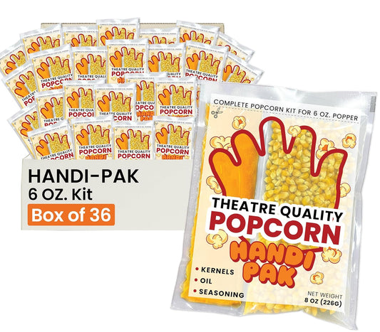 Handi-Pak Gourmet Popcorn Kit for Movie Theater Style Treats