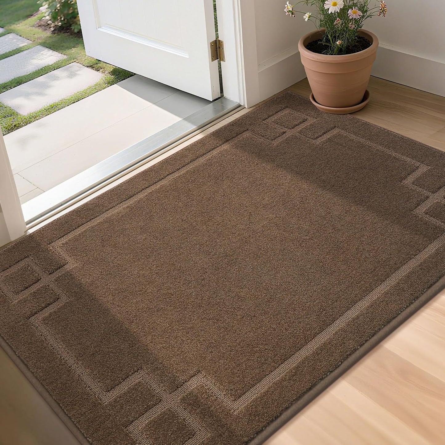 BEQHAUSE Non-Slip Door Mat 36in x 60in for Indoor Entryways