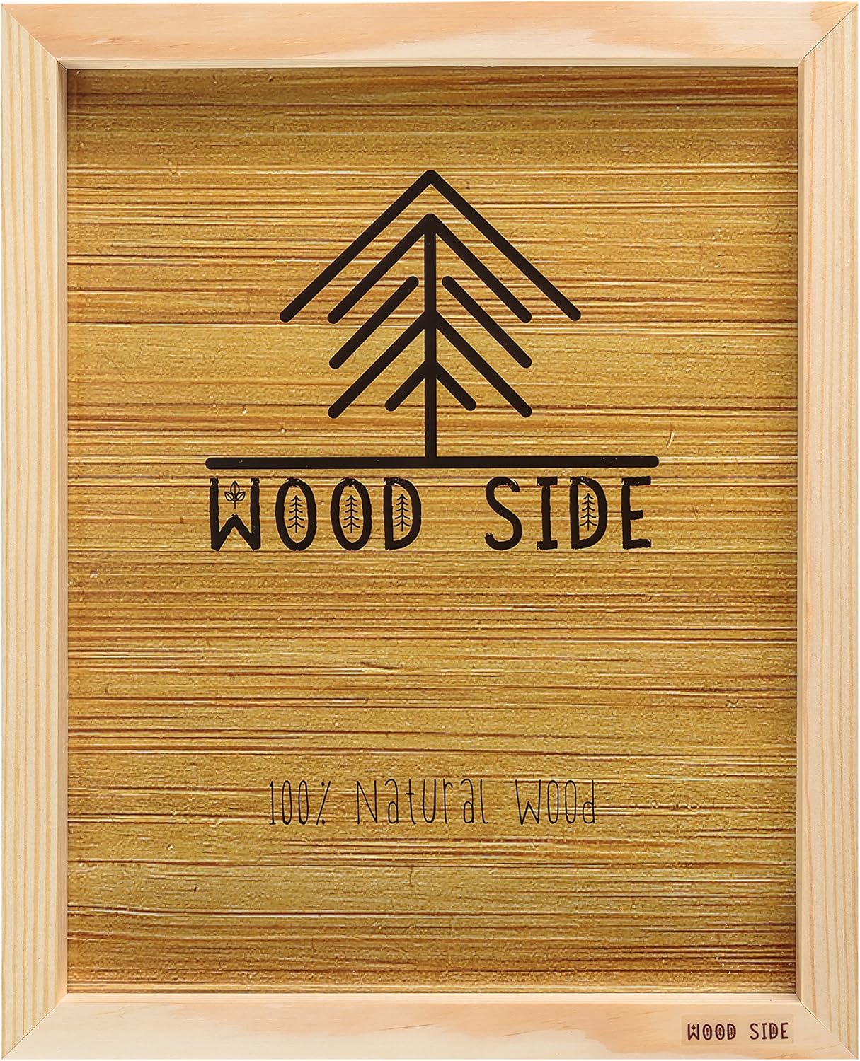 Wooden Poster Picture Frame 24x36 Natural Pine Eco-Friendly Design