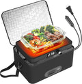 Portable Oven 12V 24V 110V-240V Heated Lunch Box - Travel Food Warmer