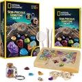 Semi-Precious Gemstone Dig Kit for Kids - 15 Real Gems