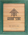 Rustic Wooden Poster Picture Frame 18x24 - Sage Green Driftwood