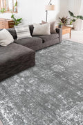 Unique Loom Sofia Area Rug & Pad Casino Bundle (6 ft 1 in x 9 ft)