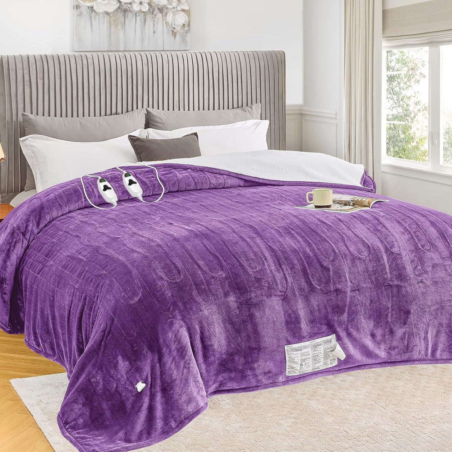 Greenoak Heated Blanket Electric King Size for Ultimate Comfort