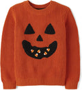 Gymboree Boys and Toddler Embroidered Pullover Sweater - Cozy Cotton