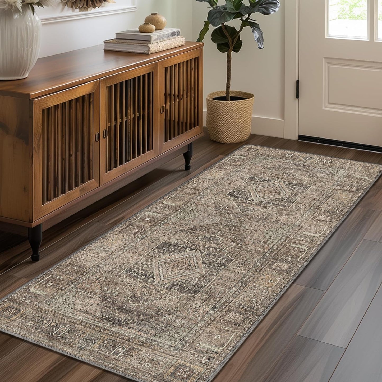 GENIMO 2x10 Non Slip Hallway Runner Rug for Every Room