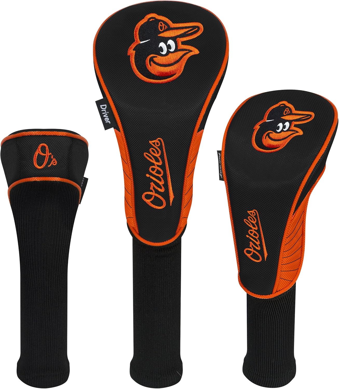 Team Effort MLB Set of Three Headcovers for Golf Clubs