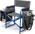 Fusion Camping Chair with Side Table and Soft Cooler for Outdoors