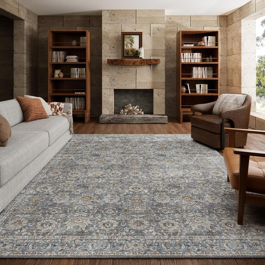 8x10 Washable Area Rugs for High-Traffic Living Spaces