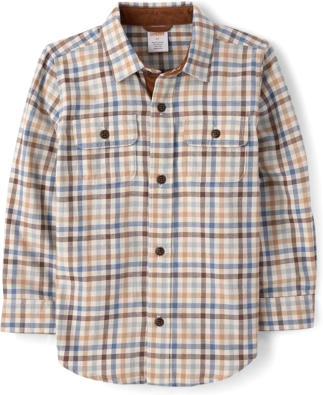 Stylish Long Sleeve Linen Button Up Shirt for Boys and Toddlers