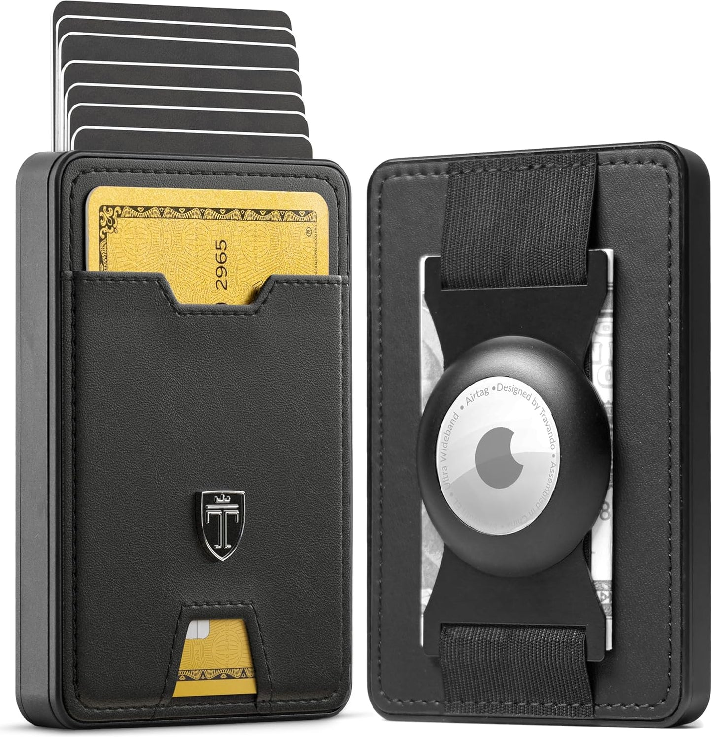 TRAVANDO Swype Slim Wallet for Men with RFID Blocking Feature